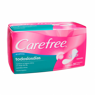 CAREFREE TODOS LOS DIAS   20 U
