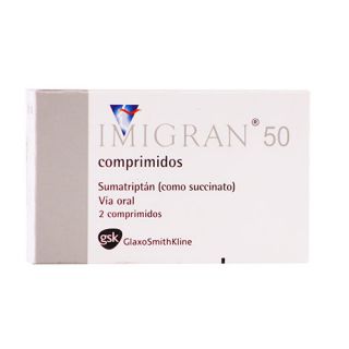 IMIGRAN 50 MG/2 TAB