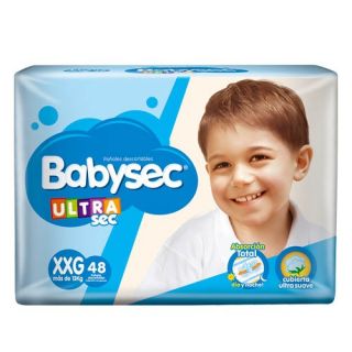 BABYSEC PAÑAL ULTRA XXG 48+TOALLAS HUMEDAS