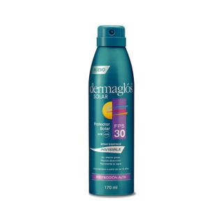 DERMAGLOS SOLAR F30 INVISIBLE SPR 180ML