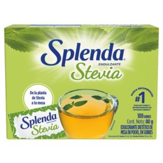 SPLENDA STEVIA SOBRE 100 UND