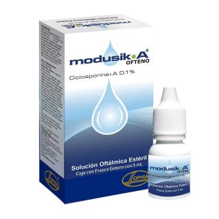 Modusik A® Ofteno 5ml | Solución Oftálmica