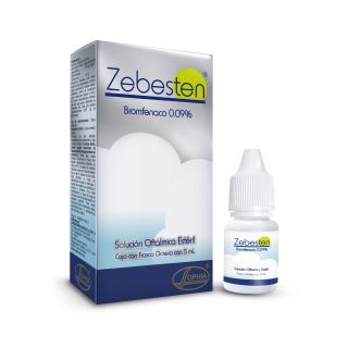 Zebesten® 5ml (bromfenaco) | Solución Oftálmica