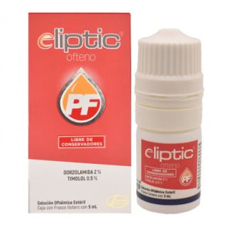 Eliptic® Ofteno PF 5ml (dorzolamida) | Solución Oftálmica