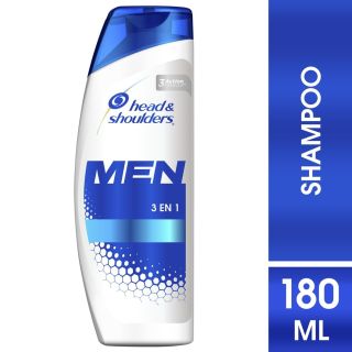 HEAD & SHOULDERS CHAMPU MEN 3EN1 180 ML