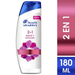 HEAD & SHOULDERS CHAMPU SUAVE 2EN1 180