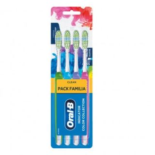 ORAL B CEP/DENTAL INDICATOR COLOR 35 S PACK X 4