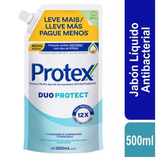 PROTEX JAB/LIQUIDO DUO PROTECT D/PACK 500