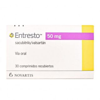 Entresto® 50mg X 30 Comprimidos (sacubitrilo - valsartán)