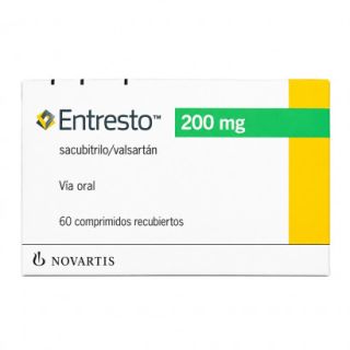 Entresto® 200mg X 60 Comprimidos (sacubitrilo - valsartán)