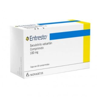 Entresto® 100mg X 30 Comprimidos (sacubitrilo - valsartán)