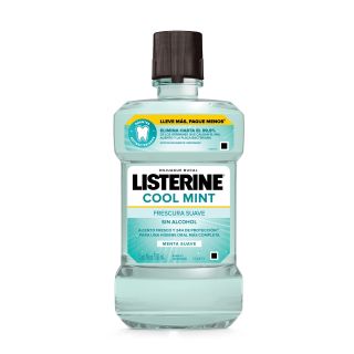 LISTERINE ZERO MENTA SUAVE 1 LT