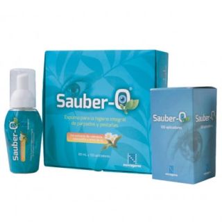 Espuma Sauber® Párpados Y Pestañas 80ml + 100 Aplicadores