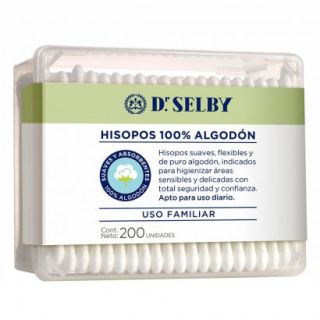 SELBY HISOPOS 200 UNIDADES
