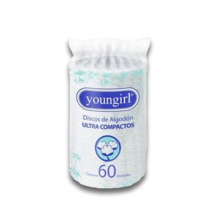YOUNGIRL DISCOS DE ALGODON 60 UND