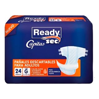 CAPITAS PAÑAL ADULTO GRANDE 24