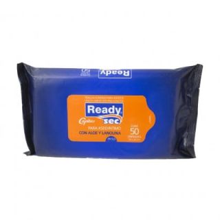 READYSEC TOALLA HUMEDA CAPITAS 50 U 18X20