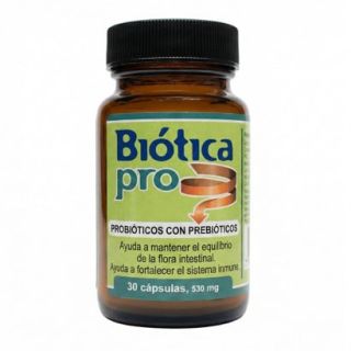Biótica® Pro X 30 Cápsulas | Probióticos + Prebióticos