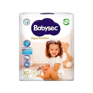 BABYSEC PAÑAL PREMIUM HIPER XXG 24