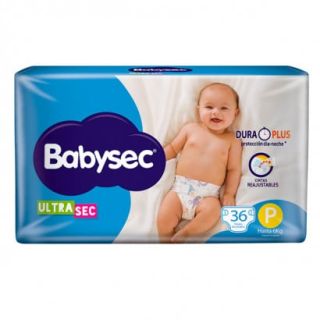 BABYSEC PAÑAL ULTRA HIPER CHICO 36