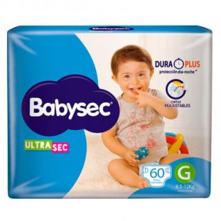 BABYSEC PAÑAL ULTRA JUMBO GDE 60