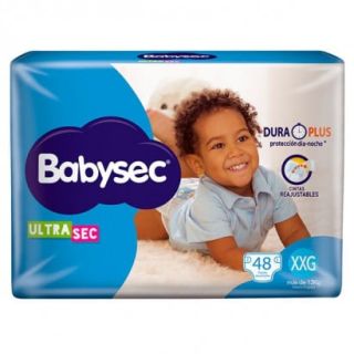 BABYSEC PAÑAL ULTRA JUMBO XXG 48