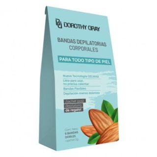 DOROTHY GRAY BANDAS DEPILATORIA PIERNAS 6 U