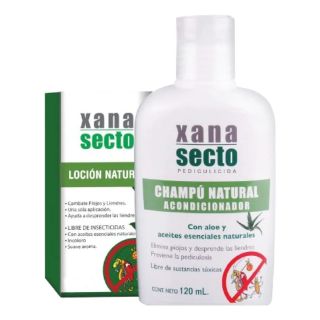 XANASECTO PACK LOC/NATURAL 60+CHAM/NATURAL 120