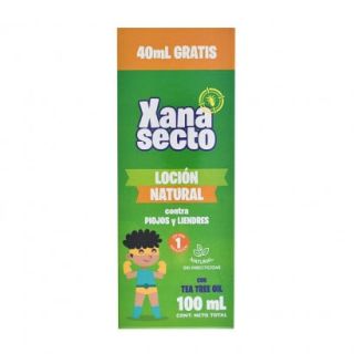 XANASECTO LOCION NATURAL MEDIO 100 40% GRATIS