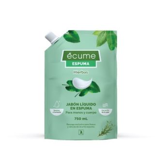 ECUME JABON LIQ ESPUMA HIERBAS 300