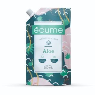 ECUME JABON GLICERINA ALOE DOY PACK 900 ML