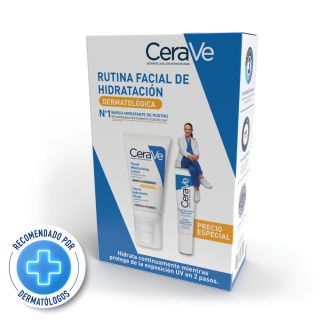 CERAVE LOCION FACIAL AM + CREMA CONTORNO DE OJOS