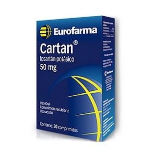 CARTAN 50 MG 30 COMP