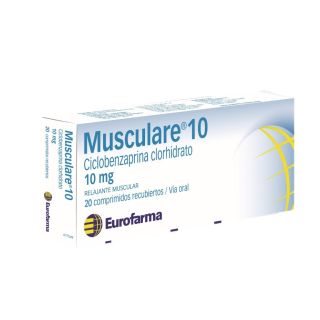 Musculare® 10mg X 20 Comp. | Relajante Muscular
