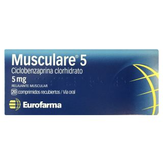 MUSCULARE 5 MG 20 COMP REC