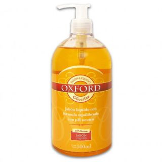OXFORD JABON LIQUIDO GLICERINA 500 VALVULA