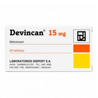 DEVINCAN 15 MG 20 TAB