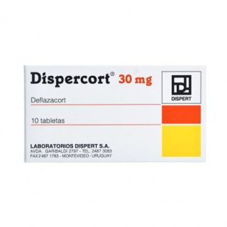 DISPERCORT 30 MG/10 COMP
