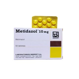 METIDAZOL 10 MG 50 TAB