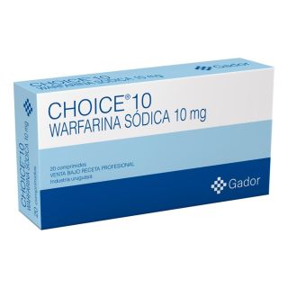 CHOICE 10 MG 20 COMP