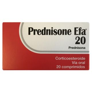 PREDNISONE EFA 20 MG/20 T