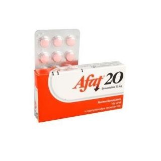 AFAT 20 MG X 15 COMP