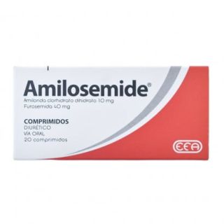 Amilosemide® X 20 Comprimidos