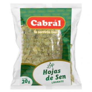 HOJAS DE SEN CABRAL 20 GR