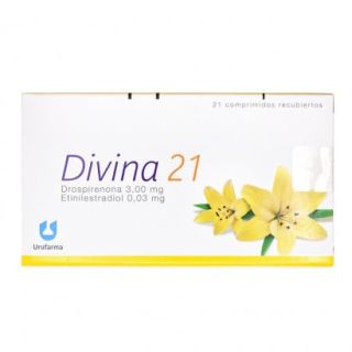 Divina 21® Tabletas - Anticonceptivo Urufarma