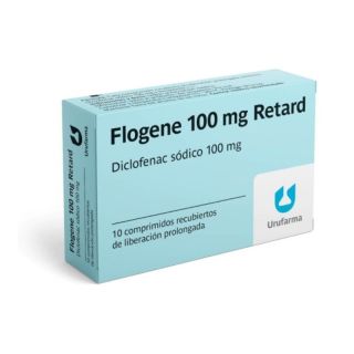 Flogene R 100 mg 10 Comprimidos