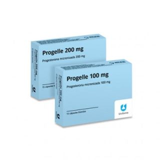 PROGELLE 200 MG 15 CAPS BLAND