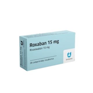 ROXABAN 15 MG 28 COMP