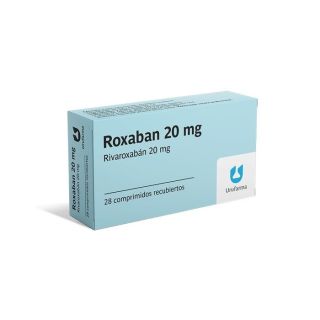 ROXABAN 20 MG 28 COMP