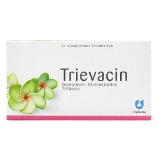 Trievacin® X 21 Grageas - Anticonceptivo Urufarma